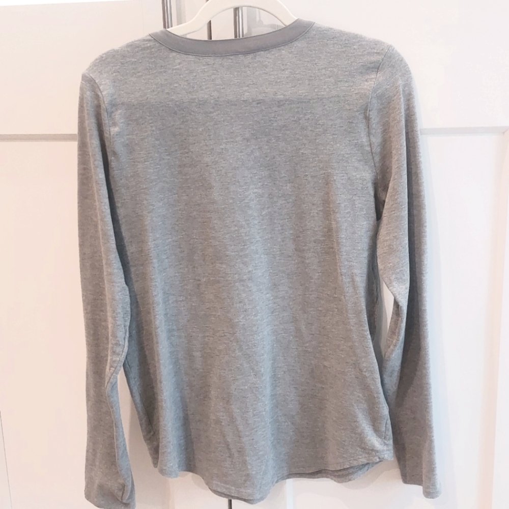 LOFT Split Collar Top - Picture 3 of 5